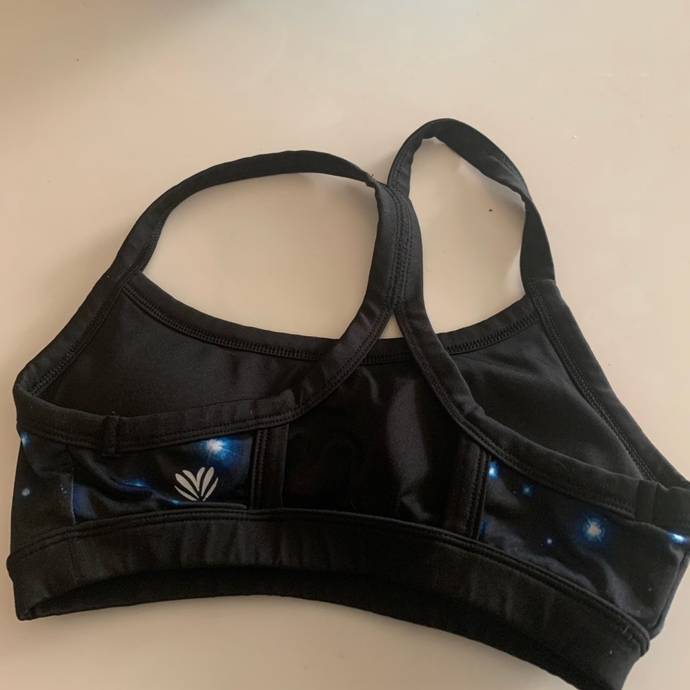 Forever 21 star celestial print sports bra